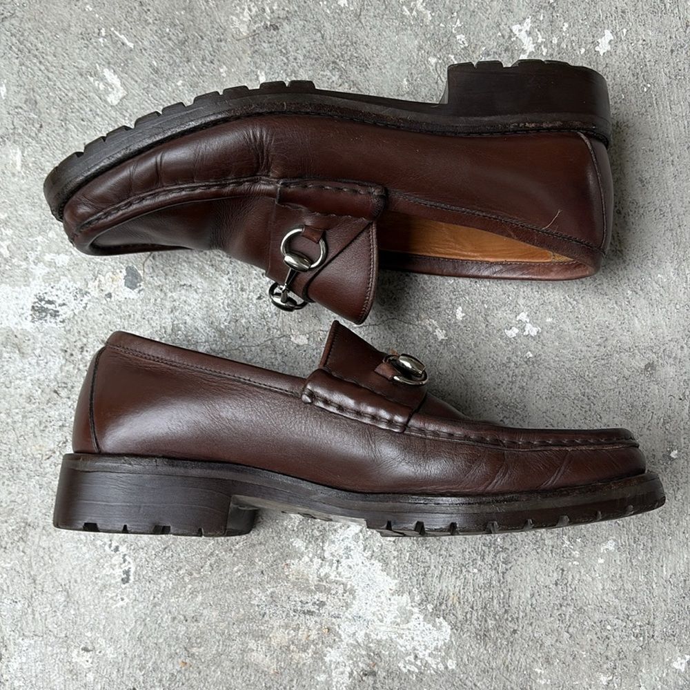 Gucci brown loafers - Picture 3 of 10